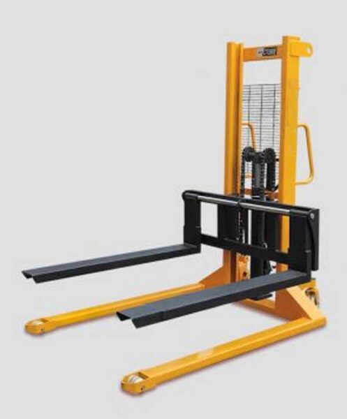 Manual Stacker with Adjustable straddle leg