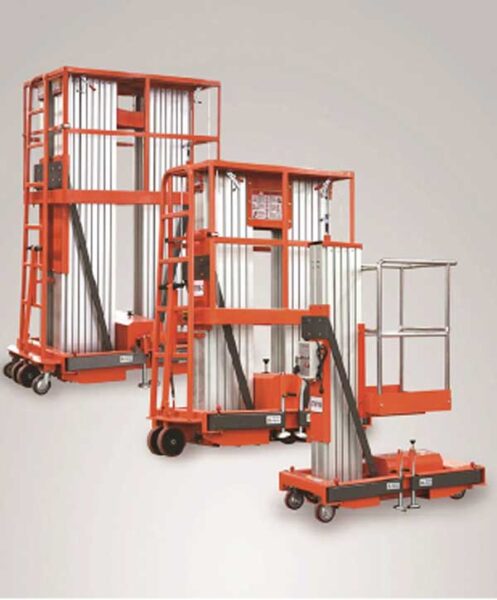 Aluminium alloy aerial working platform model